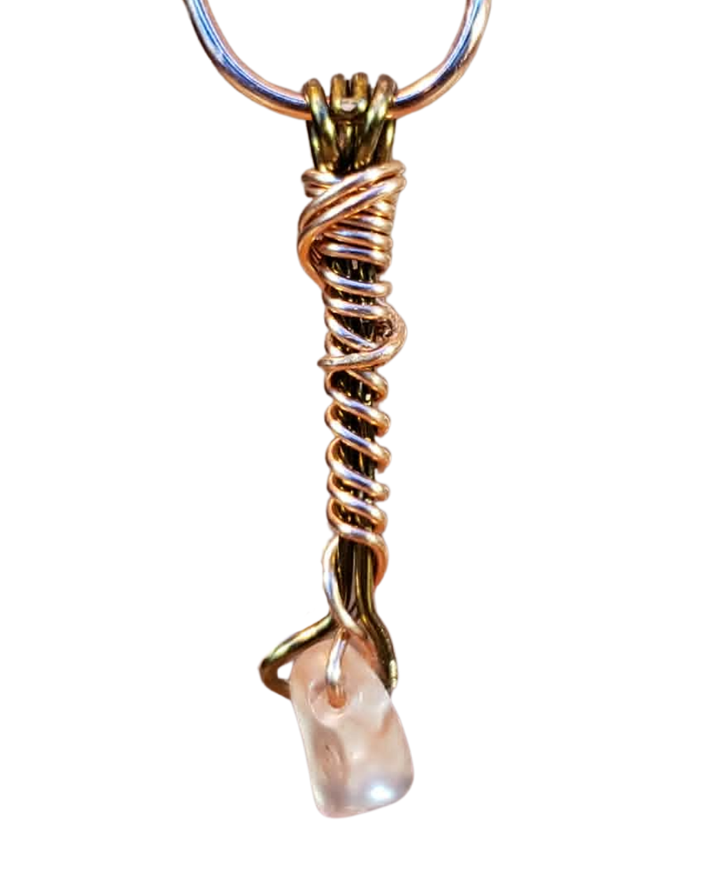 Cherry Quartz Magic Wand Pendant