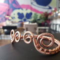 Copper Wave Cuff